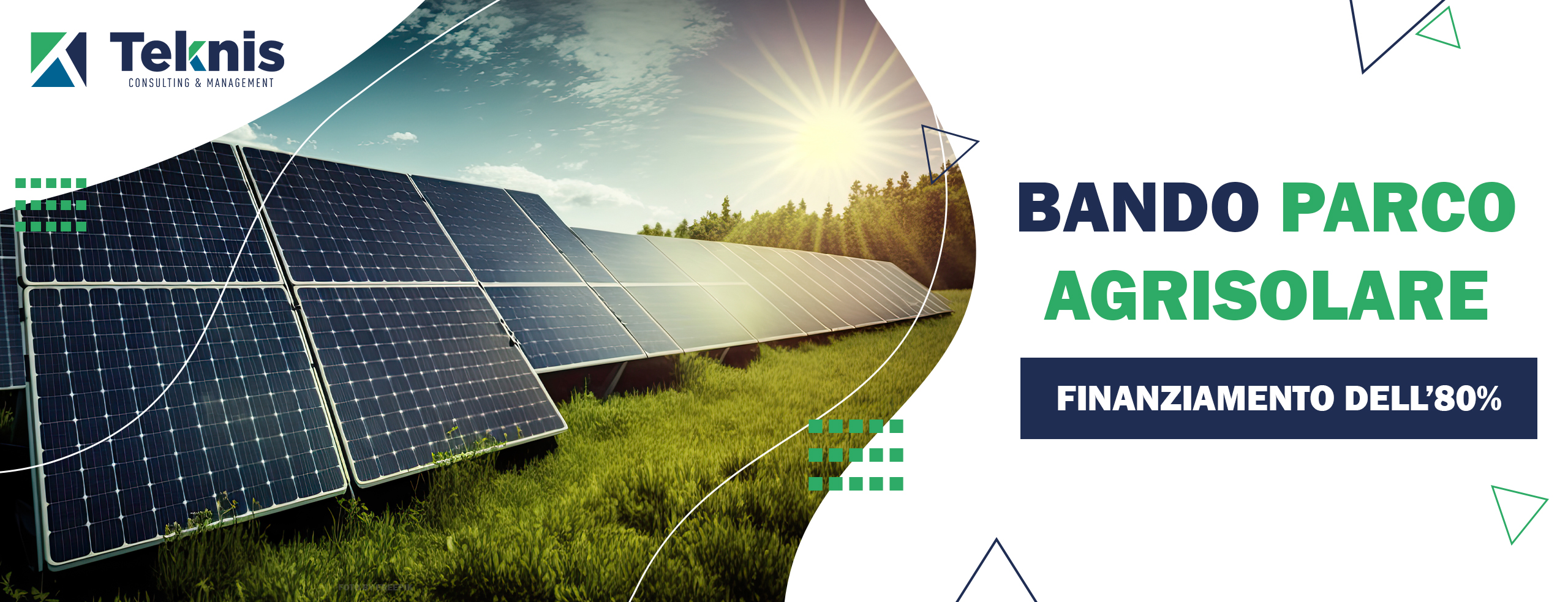Bando Parco Agrisolare per realizzare impianti fotovoltaici su edifici agricoli